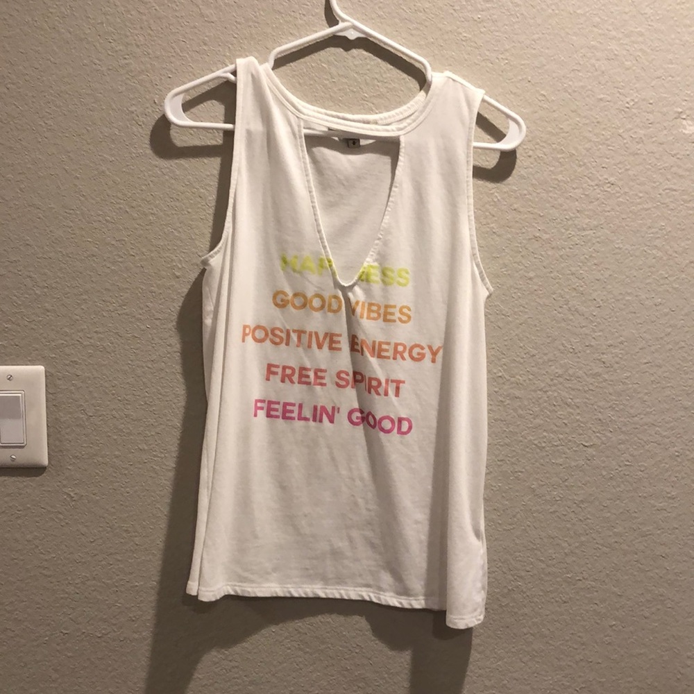 EXPRESS Good Vibes Tank Top